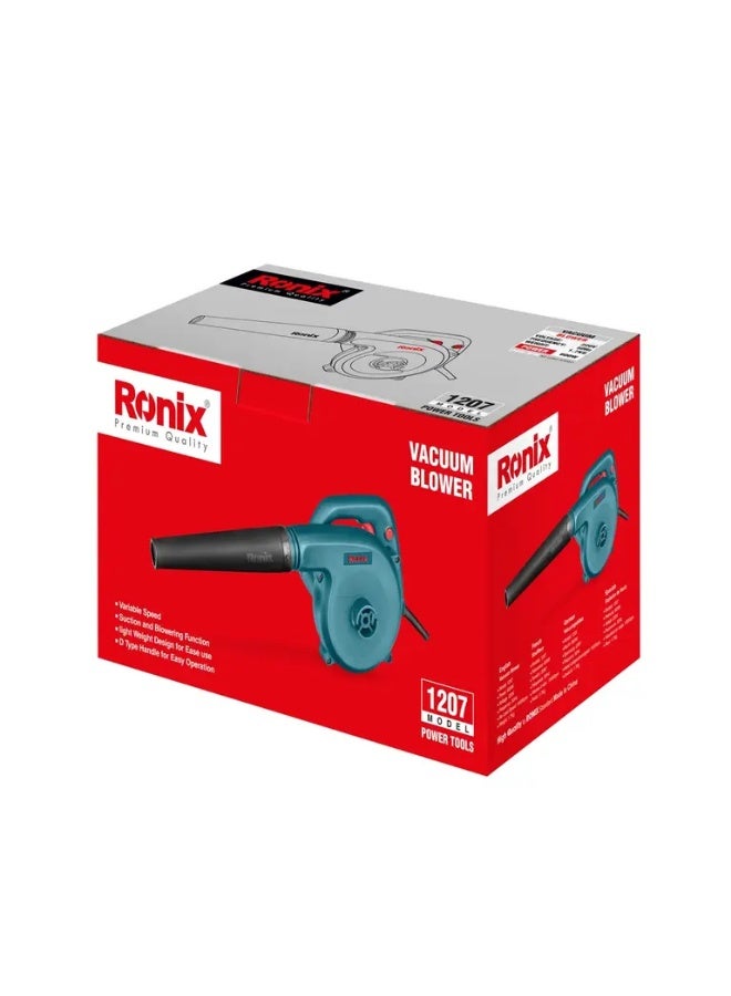 Ronix 600W Electric Push and Suction Air Blower | Practical and Lightweight - Image 4