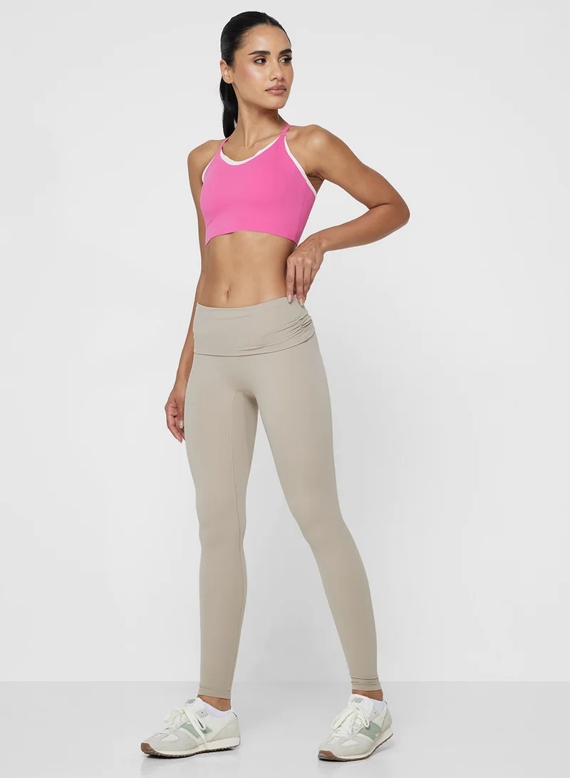 فورورد Ruched Waist Seamless Leggings