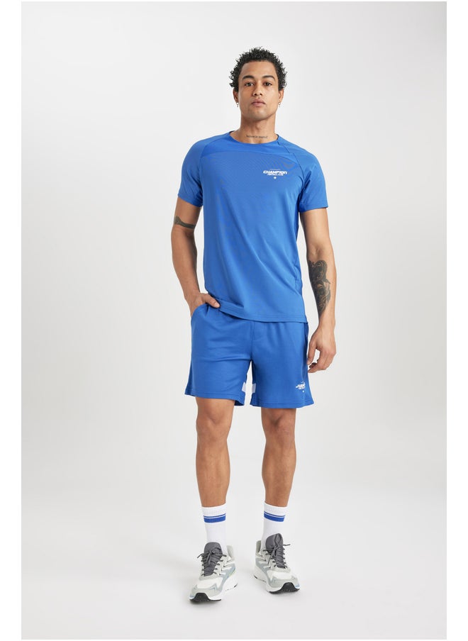 DeFacto Man Slim Fit Knitted Shorts  - Image 2