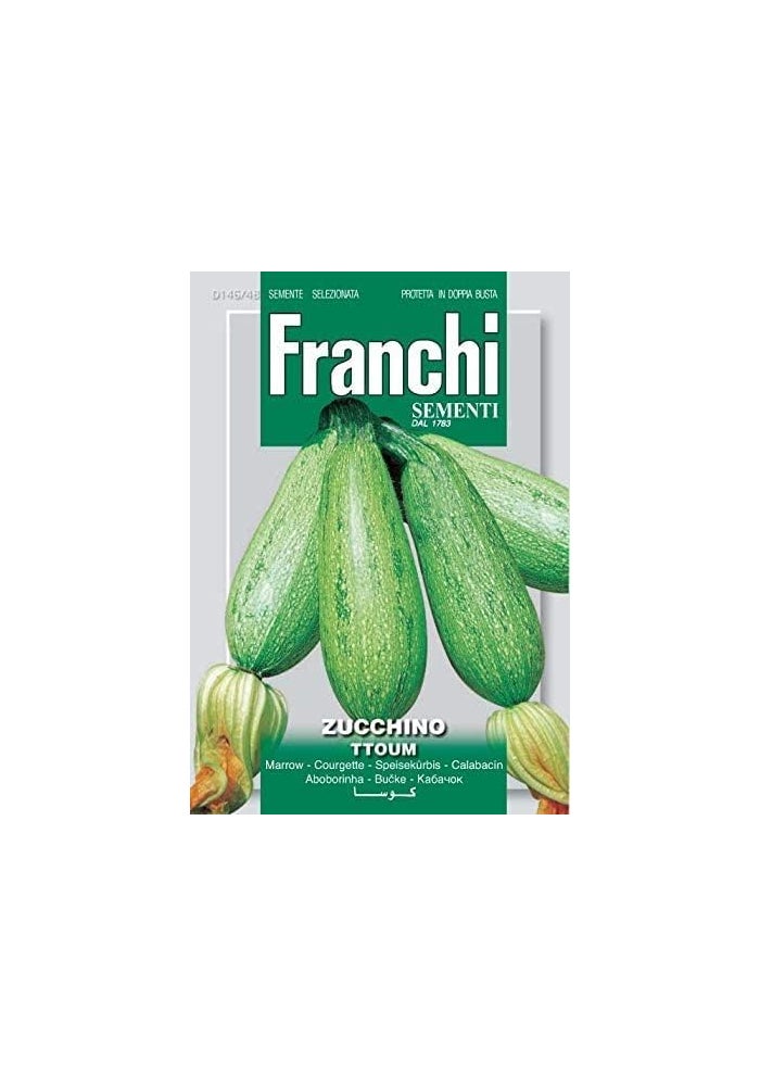 Franchi Zucchino Marrow Lebanese Seeds - Premium Quality for Home Gardening - Image 1