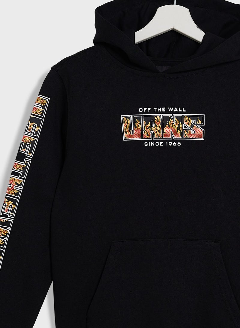 VANS Digi Flames Hoodie - Image 3
