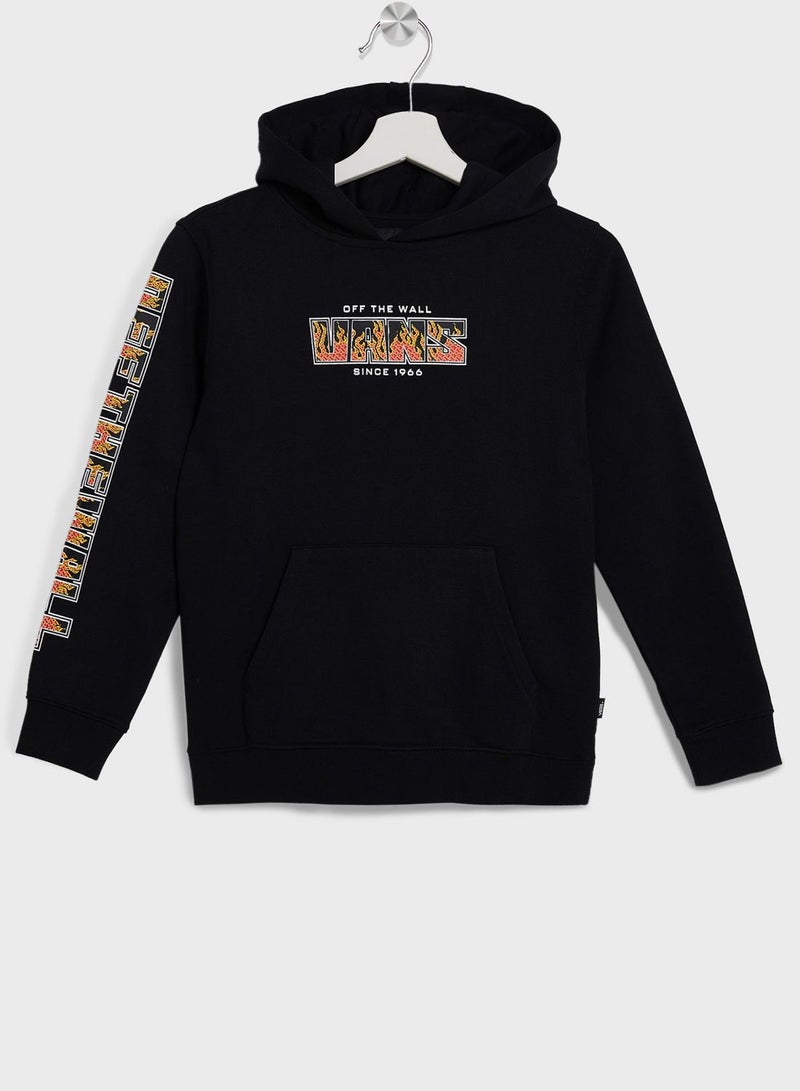 VANS Digi Flames Hoodie - Image 1