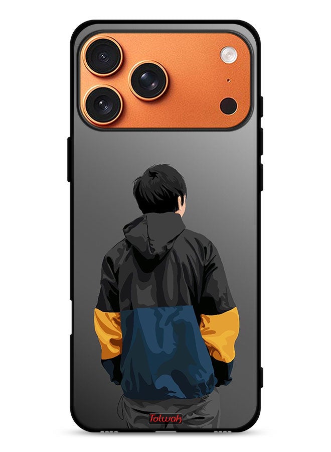 Tolwak Apple iPhone 17 Pro Max Protective Case Cover Boy Portrait Art - Image 1