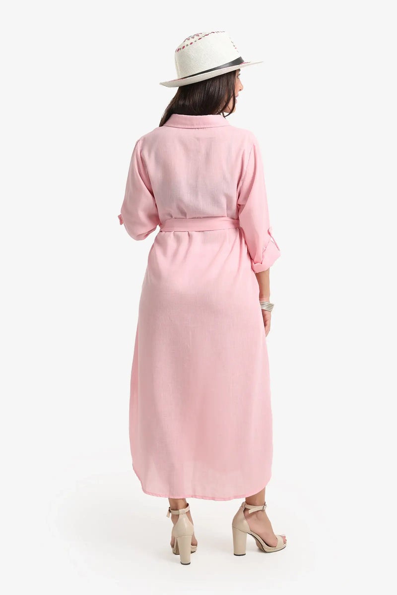 Carina Beach Dress with Deatchable Belt - Image 4