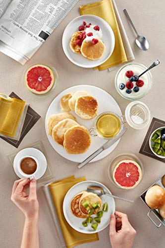 MY DRAP Cotton Luncheon Napkin - 25 Napkins per roll - Curry - Image 4