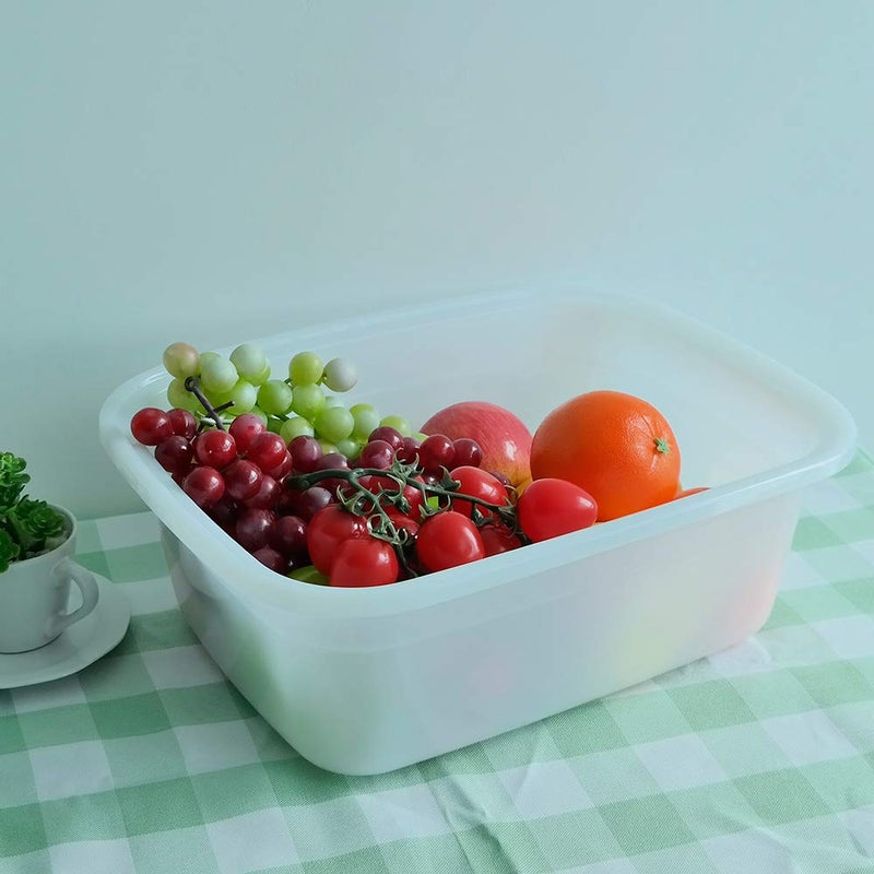 Ramddy Plastic Dish Pan 14 Quart, Set of 4 - Image 2