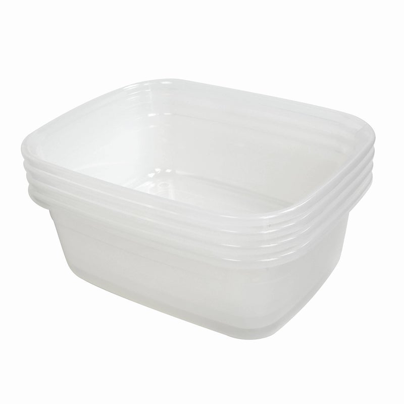 Ramddy Plastic Dish Pan 14 Quart, Set of 4 - Image 1
