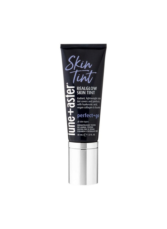 Lune+Aster Realglow® Skin Tint - This Light-Diffusing Skin Tint Covers And Perfects With Ultra-Lightweight, Customizable Sheer To Medium Coverage For A Naturally Radiant Look - Deep Sand  - Image 1