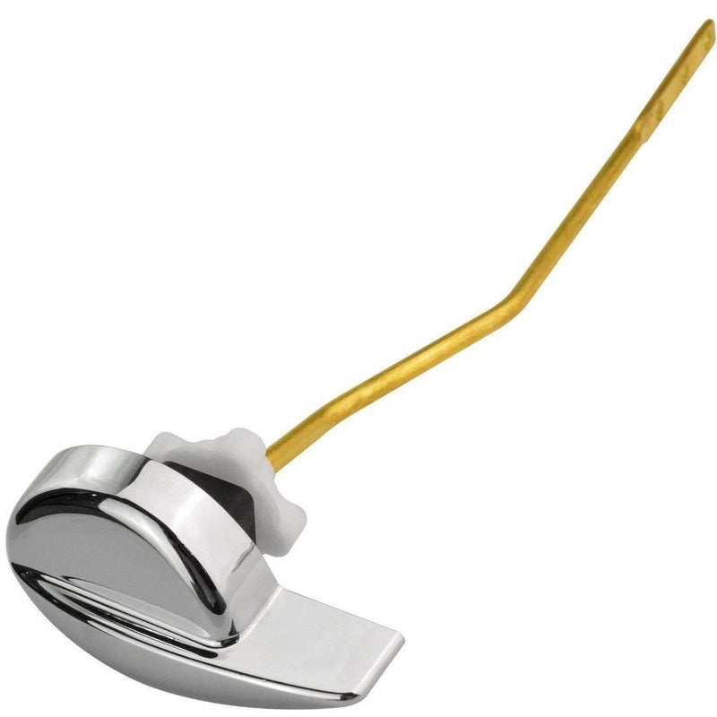 Jmkcoz Angle Fitting Side Mount Toilet Flush Lever Handle for TOTO Toilet Tank Universal Fit for Most Toilet Toilet Repair Handle with Nut Copper Lever
