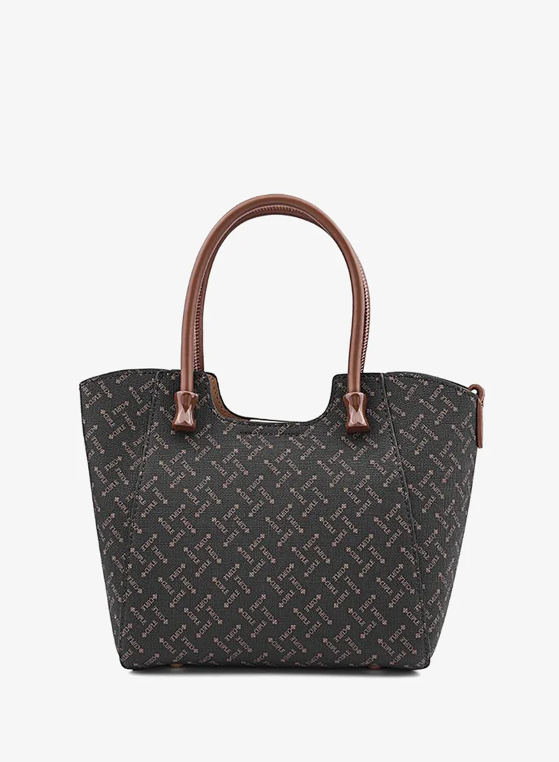 كابلي Women’s Monogram Tote Bag with Double Top Handles
