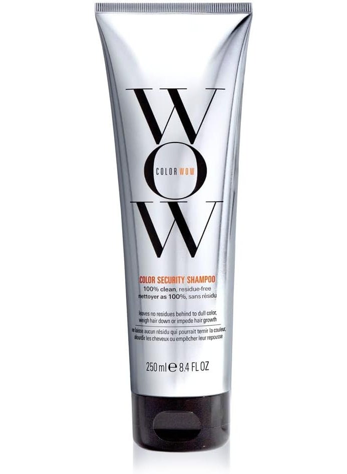 كولور واو شامبو كولور واو كلير سيكيورتي – تركيبة نظيفة 100% خالية من السلفات والسيليكون، بدون بقايا لشعر وفروة رأس أكثر صحة - Image 1