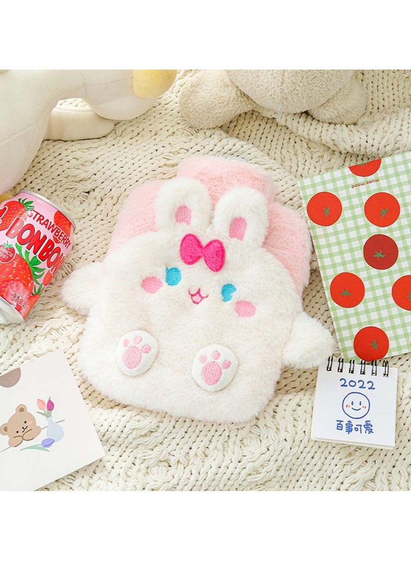 general Cartoon Melody Hot Water Bottle Foot Warmer 1L Hot Water Bottle & Cold Compress with Cute Anime Character Plush Set Relieve pain with a cute faux fur case - Image 1