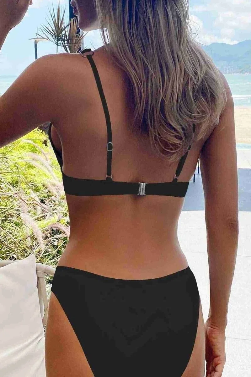 انجلسين Stylish Bikini Set Black