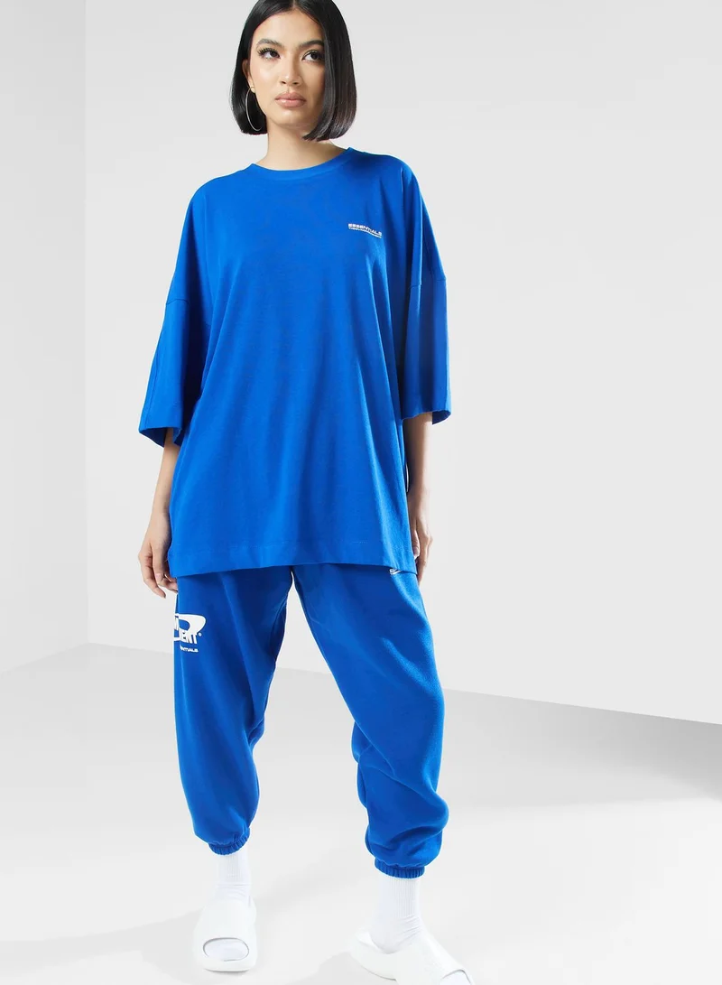 The Giving Movement Oversized Space Printed Joggers