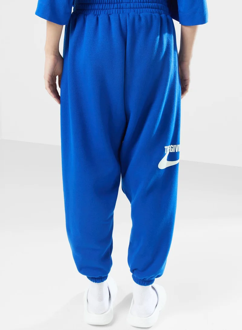 The Giving Movement Oversized Space Printed Joggers