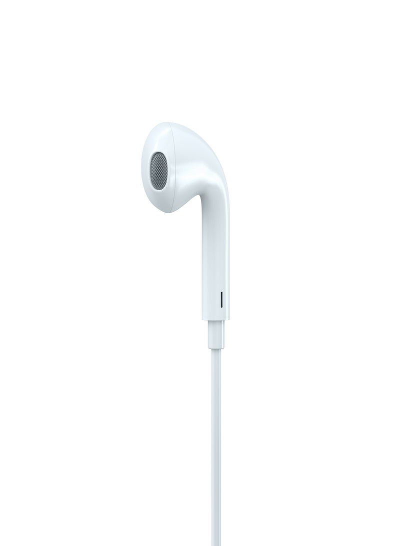 Totulife PURE Series Lightning Mono Earphone - White - Image 2