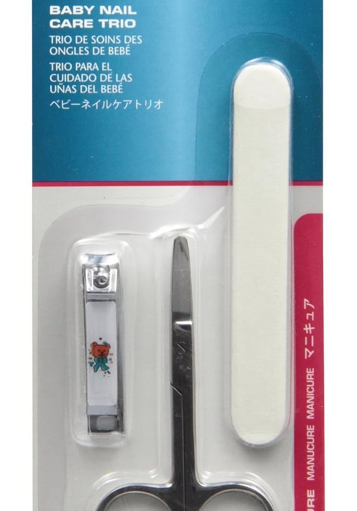 Denco Baby Nail Care Trio - 3-Piece Set for Safe and Easy Grooming - Image 1