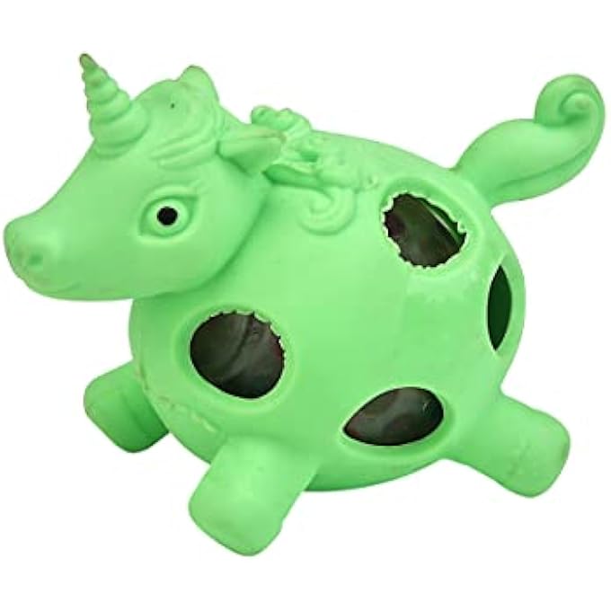 WARM FUZZY Toys Full Case (12) Squishy Unicorn Toy | Funny Sensory Fidget Great for Party Favor, Prize Box, PTA Carnival or School Fundraisers - Image 2