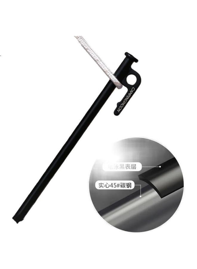 Campingmoon Outdoor Tent Ground Stake Long Stake [T40], 40Cm Carbon Steel Ground Stake, Single Piece - Image 3