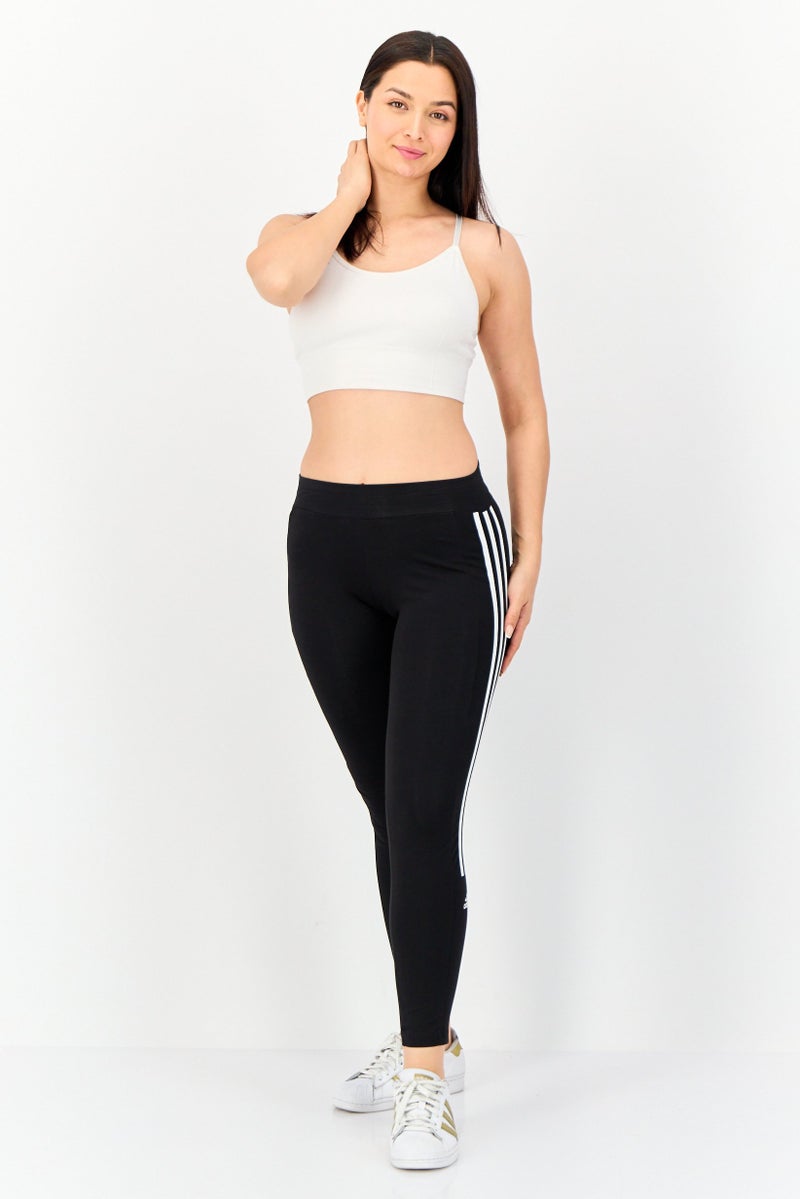Adidas Women Sportswear Fit Training Leggings, Black  - Image 3
