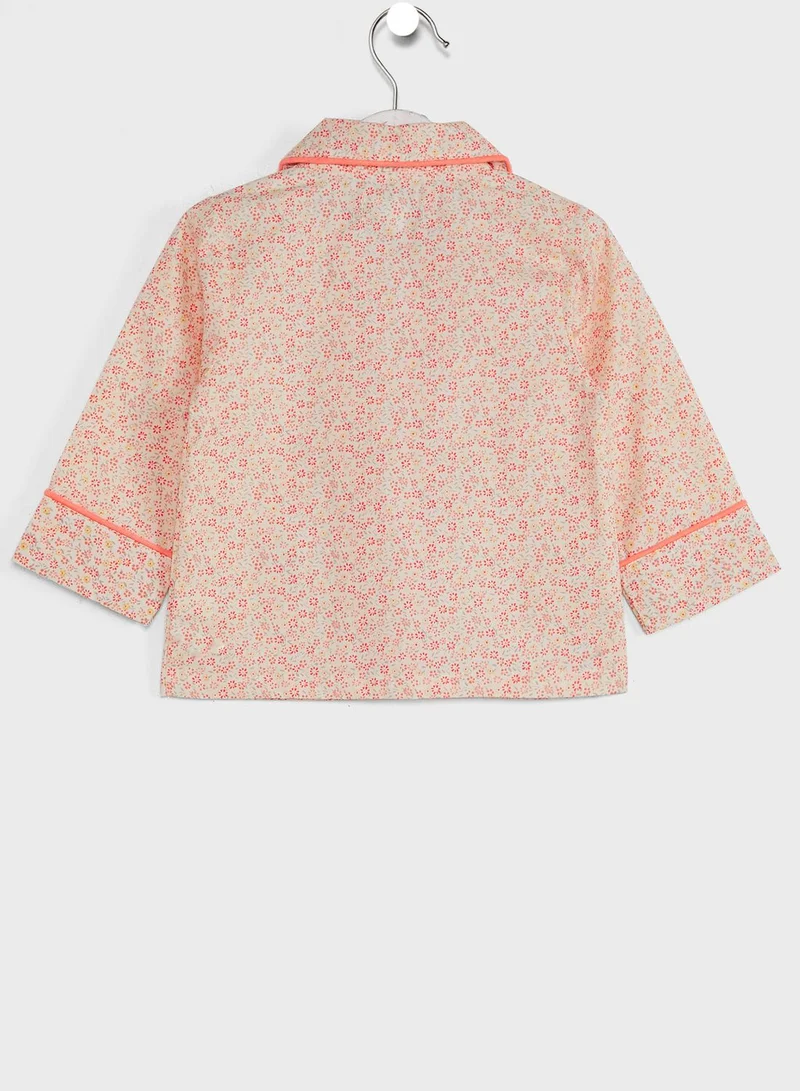 Nautinati Printed Shirt Pyjama Set