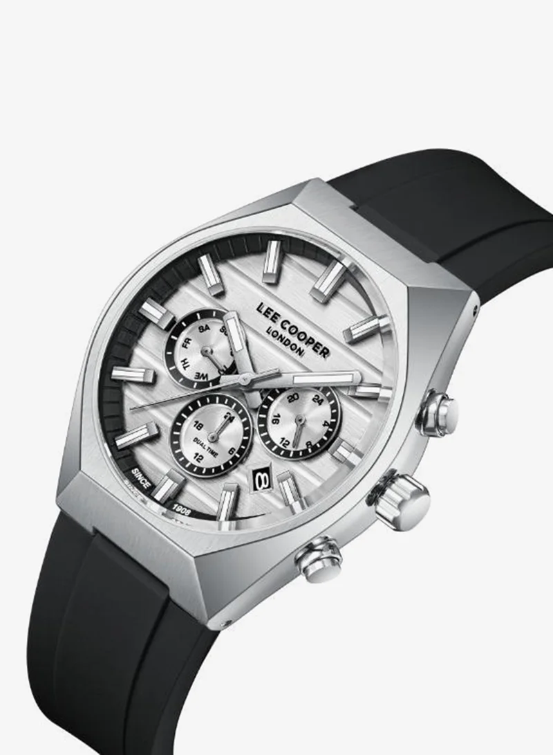 Lee Cooper Men's Silicone MULTIFUNCTION Watch LC08388.331 - 41 mm