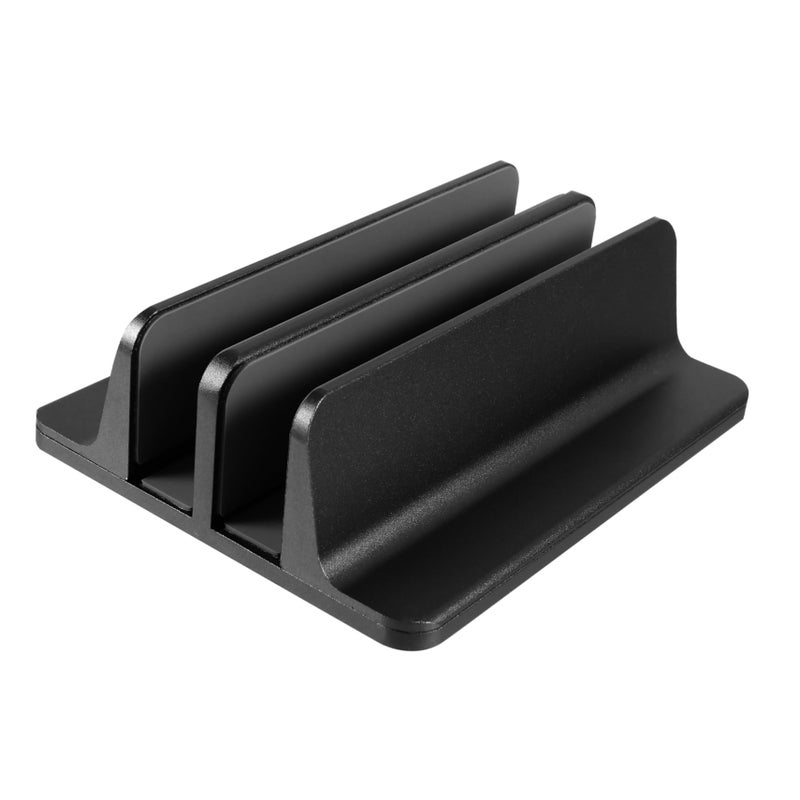Aluminum Alloy Laptop Stand Space Saving Sturdy Bracket for Office and Home Use Supports Tablets - Image 2