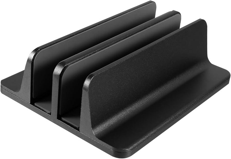 Aluminum Alloy Laptop Stand Space Saving Sturdy Bracket for Office and Home Use Supports Tablets - Image 1