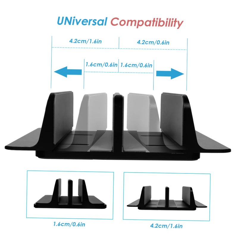 Aluminum Alloy Laptop Stand Space Saving Sturdy Bracket for Office and Home Use Supports Tablets - Image 4