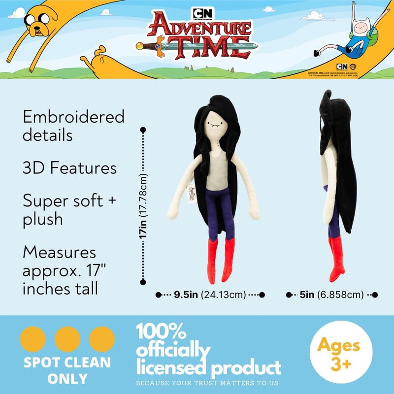 Franco Collectibles Adventure Time Marceline Vampire Bedding Super Soft Cozy Decorative Cuddle Pillow  (Officially Licensed Product) By Franco - Image 2