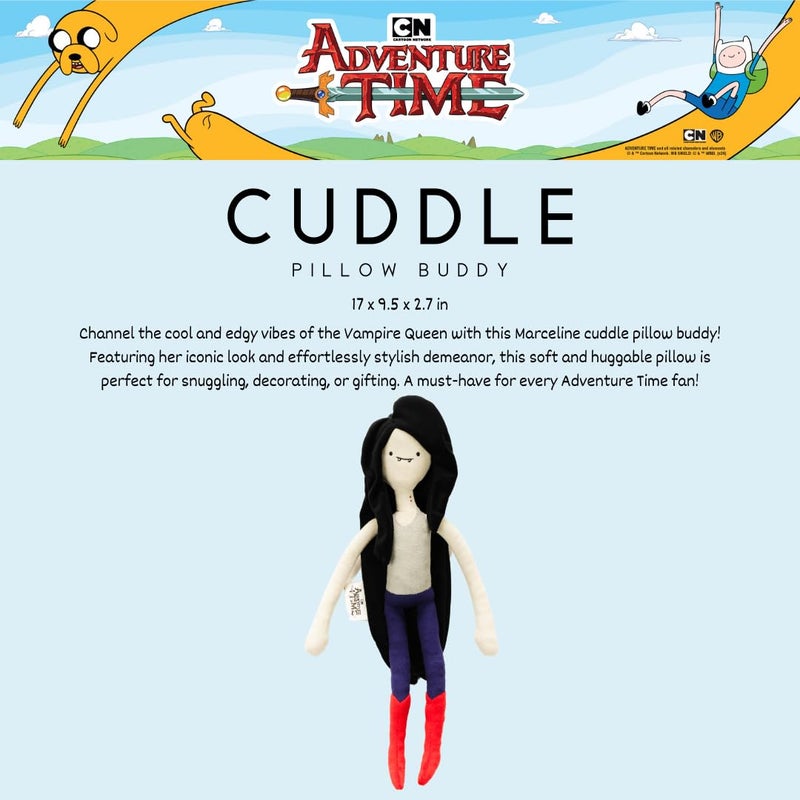 Franco Collectibles Adventure Time Marceline Vampire Bedding Super Soft Cozy Decorative Cuddle Pillow  (Officially Licensed Product) By Franco - Image 3