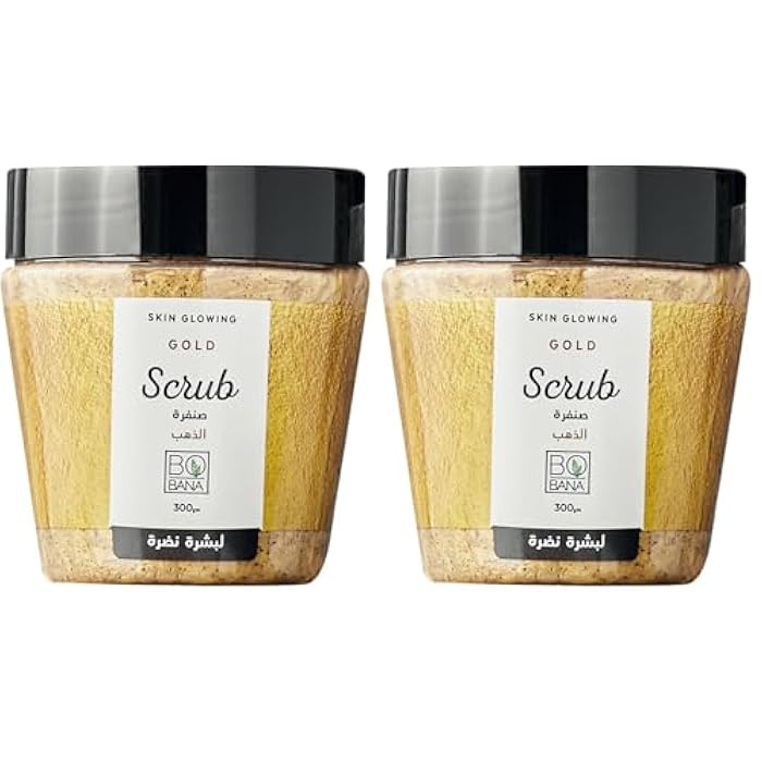 Bobana- gold scrub, 300 gm (Pack of 2)