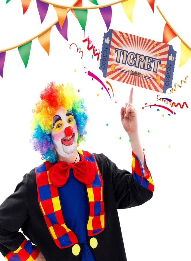 Amviner Carnival Roll Raffle Tickets Single Roll Carnival Party Tickets for Events, Classroom or School Carnivals, Fall Carnival, Family Games, Door Prizes (1000 Pcs) - Image 4