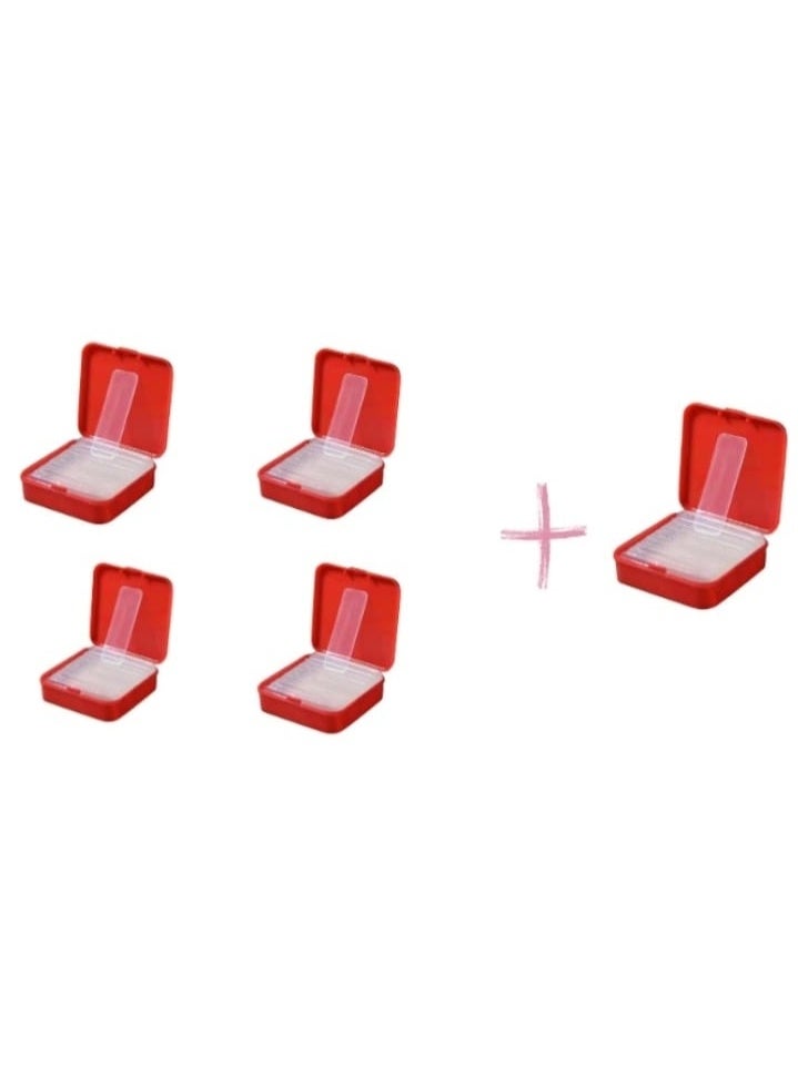 Buy 4 Get 1 Pack of 300 Reusable Multifunctional Double-Sided Adhesive Tape, Washable, Non-Marking, Transparent and Removable Tape for Carpet, Photo Frame, Kitchen - Image 1