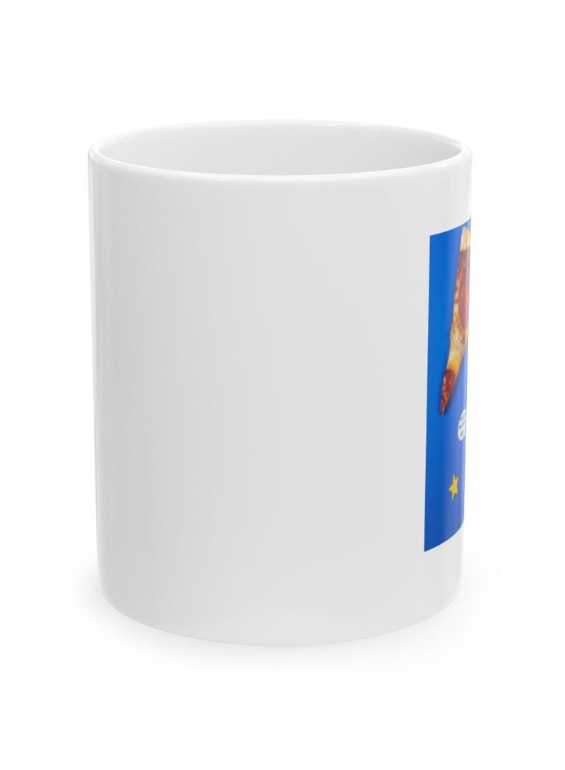 Mug printed with a picture of a slice of pizza  - Image 4