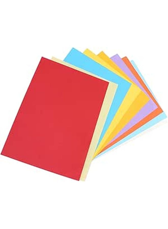 عشرة ألوان 100 ورقة ورق حرفي قابل للطي للطابعة DIY مكتب المدرسة القرطاسية - Image 1