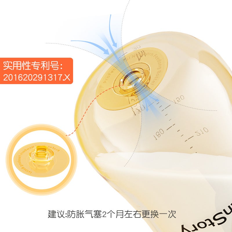 Ppsu Bottle For Newborn Babies 0 To 3-6 Months And Above, Anti-Flatulence, Anti-Choking, Imitation Breast Milk, Anti-Leakage - Image 5