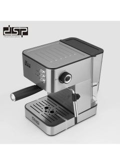 دي اس بي ماكينة إسبريسو DSP، ماكينة قهوة إسبريسو، صانع إسبريسو، ماكينة قهوة، مع عناصر تحكم يدوية - مضخة إيطالية 15 بار، موفرة للطاقة، هيكل من الفولاذ المقاوم للصدأ، KA3091  - Image 4