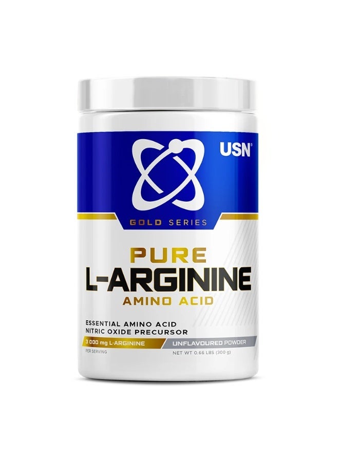 USN Pure L-Arginine Amino Acid Powder – Unflavored – 300G - Image 1