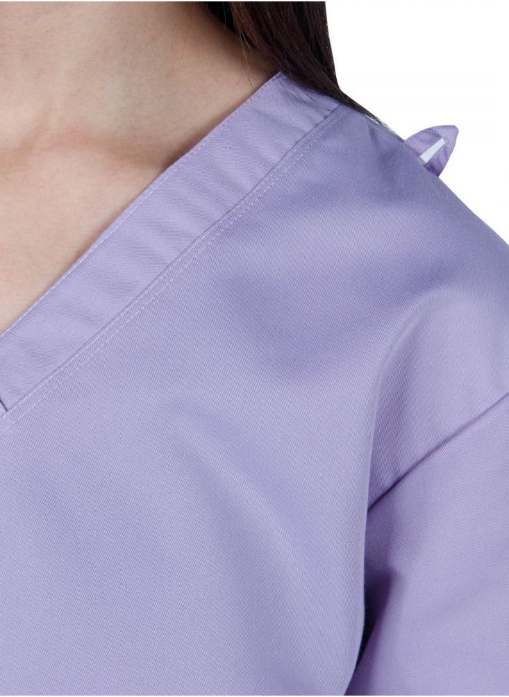 Kenzi Kenzi medical scrub set for unisex light mauve 4  - Image 4
