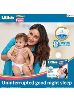 Little's Baby Diapers Xxl Size | Pants Style | 15-25 Kg | 44 Count - Pack Of 2 | Cottonsoft Baby Diaper With Leakage Guard, Wetness Indicator & 12 Hours Absorption  - Image 2