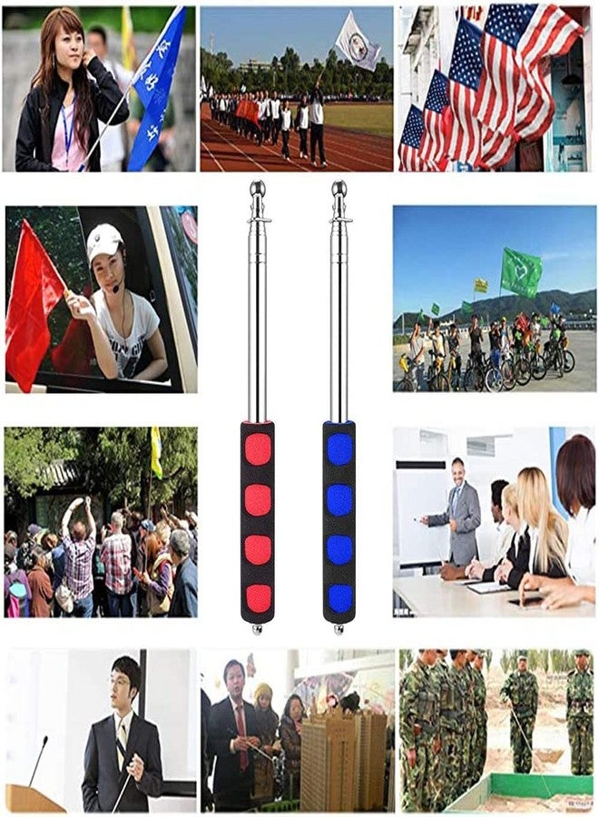 URBAN BOX Telescopic Teachers Pointer | Handheld Pointer Extendable Telescopic Retractable Pointer | Presenting Stick for Classroom, Institutes I Flagpole - Image 2