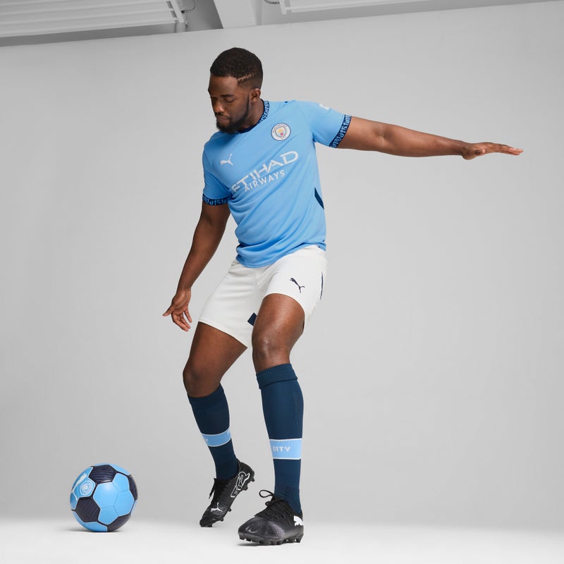 PUMA Manchester City 24/25 Mens Blue Home Jersey - Image 3