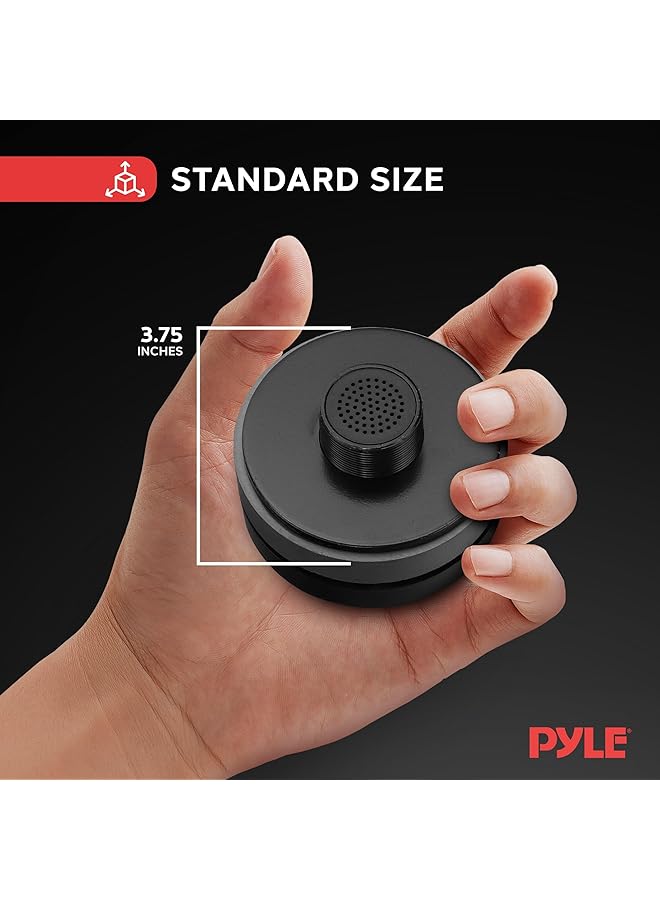 Pyle 1.5 Inch Tweeter Horn Driver - 500 Watt Peak Power/250 Watt Rms Audio Speaker Tweeter System W/Flat Aluminum Voice Coil, 1.5K-20 Khz Frequency, 95 Db, 8Ohm - Pds122, Black - Image 4