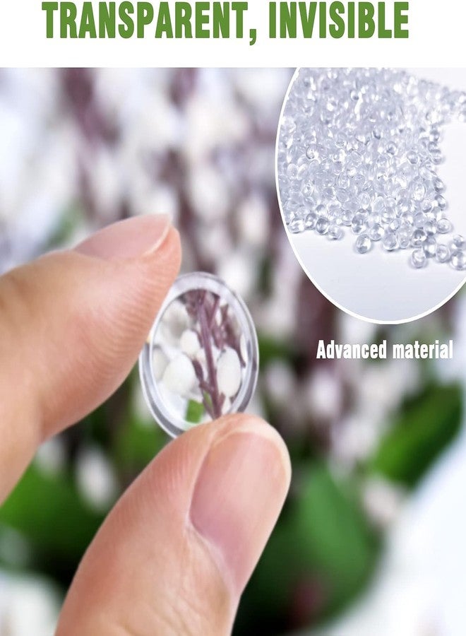 KeepCart Adhesive Bumper Pad Cabinet Clear Transparent, Soft Cabinet Door Bumpers for Cupboard Door, Drawers (2 Pad/200 PCs) - Image 2