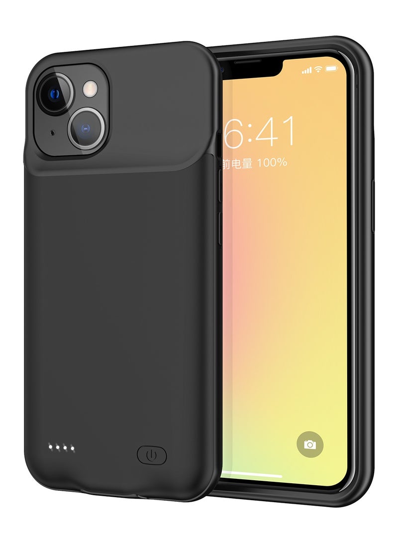 6000mAh Battery Case Cover Rechargeable Extended Power Bank Wireless for iPhone 13 Mini/iPhone 12 Mini  - Image 2