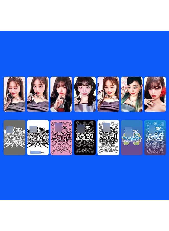 NIBEMINENT 7 Pcs Kpop IVE - WONYOUNG IVE SWITCH Lomo Cards Card For Fans Collection Gifts - Image 1