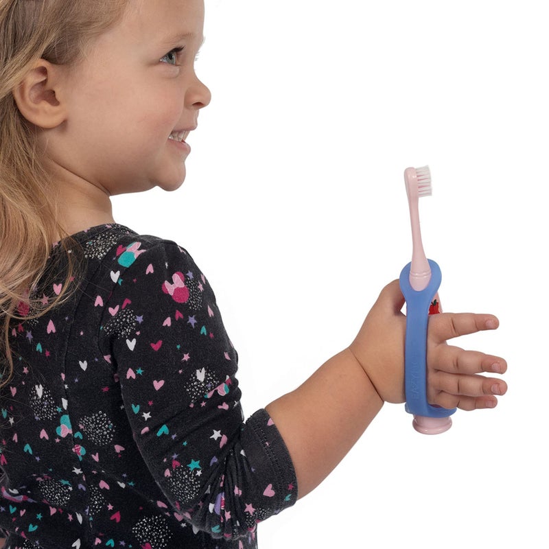EazyHold Blue Silicone Universal Cuff, Assistive Hand Grip Holder for Special Needs, Cerebral Palsy, Handicap, Pediatric Mobility Daily Living Aid, Therapy Equipment with Adaptive Handles 2-Pack 5.25" - Image 2