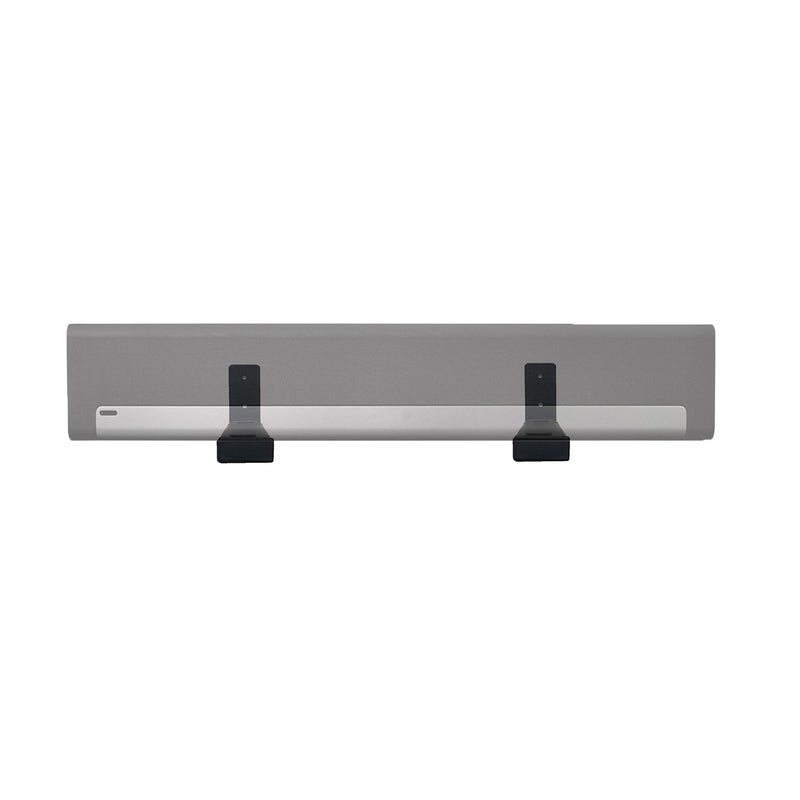 WALI Center Channel Speaker Wall Mount, Universal Soundbar Wall Mount Bracket Hold up to 30 lbs, Arms Extend Adjustment from 7 to 11.5 inch (SLK201), Black - Image 4