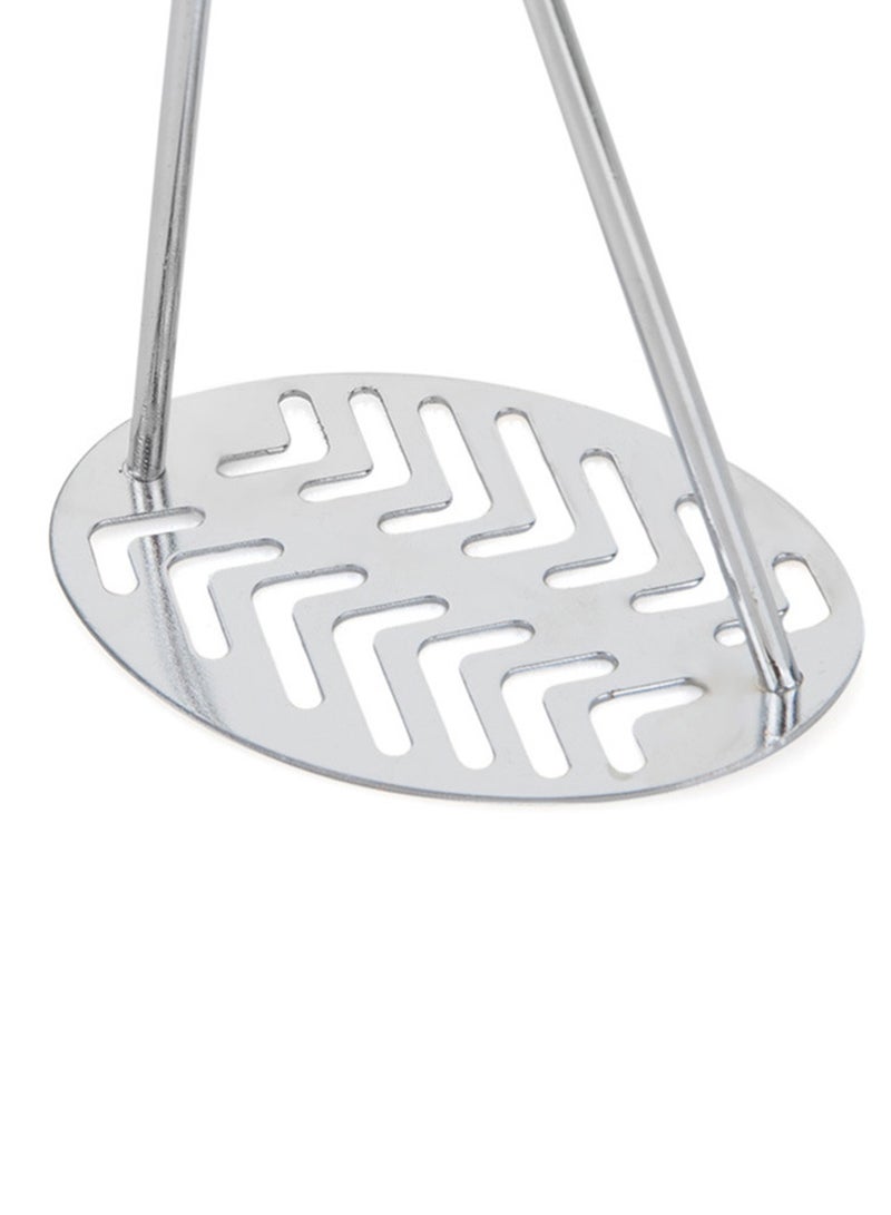 Manual potato masher with wooden handle  - Image 2